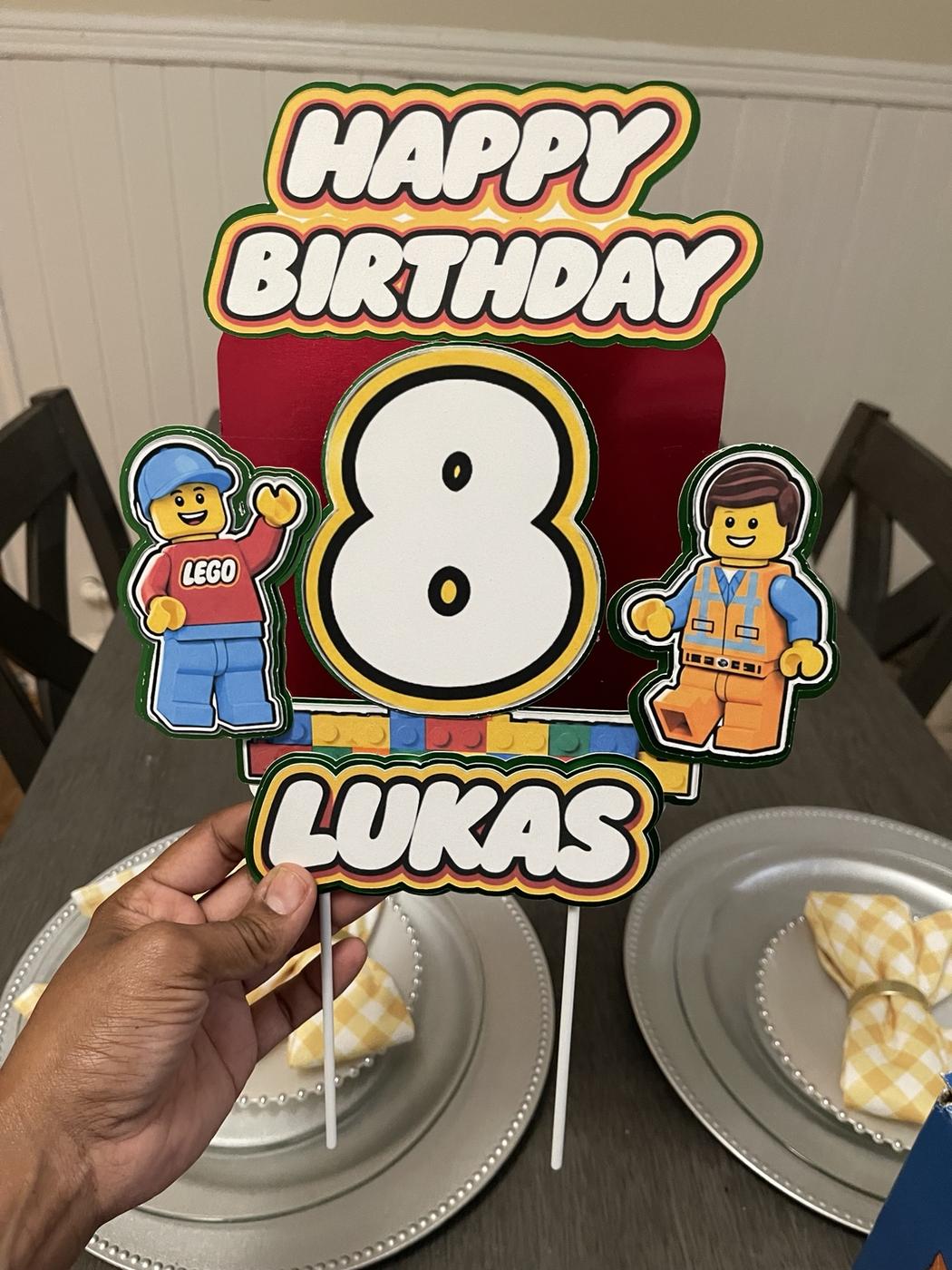 Custom Birthday Toppers